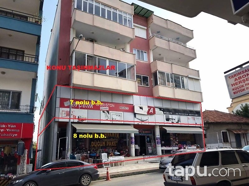 Anamur Sağlık Mahallesi'nde 2.380 m2 Dükkan ve Deposu