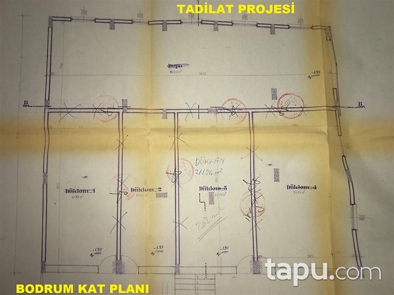 Mersin Yenişehir Gazi Mahallesi'nde 31 m2 Dükkan