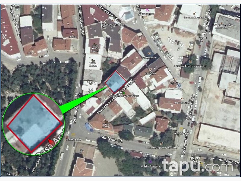 Orhangazi Camikebir 67 m2 Dükkan
