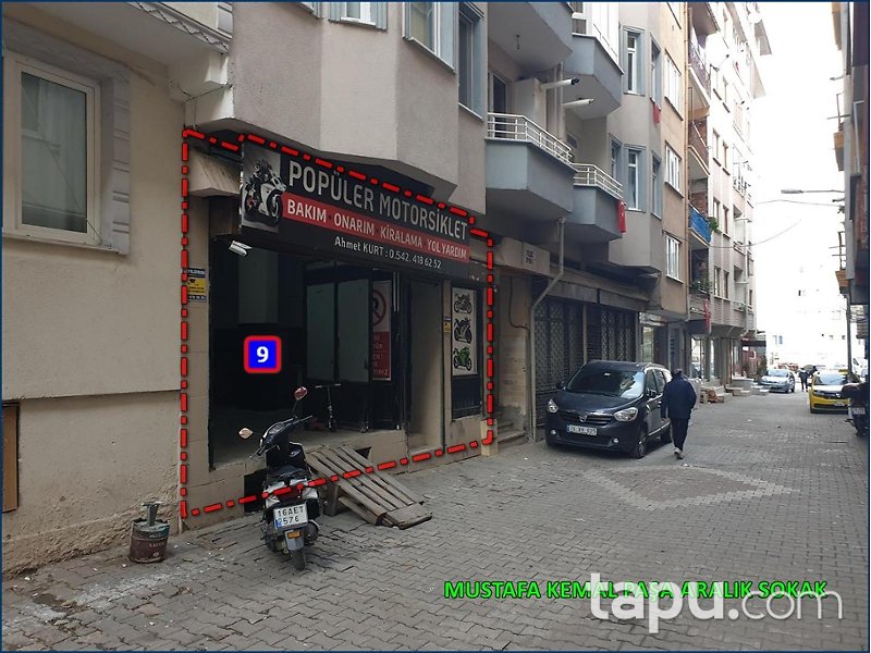 Orhangazi Camikebir 67 m2 Dükkan