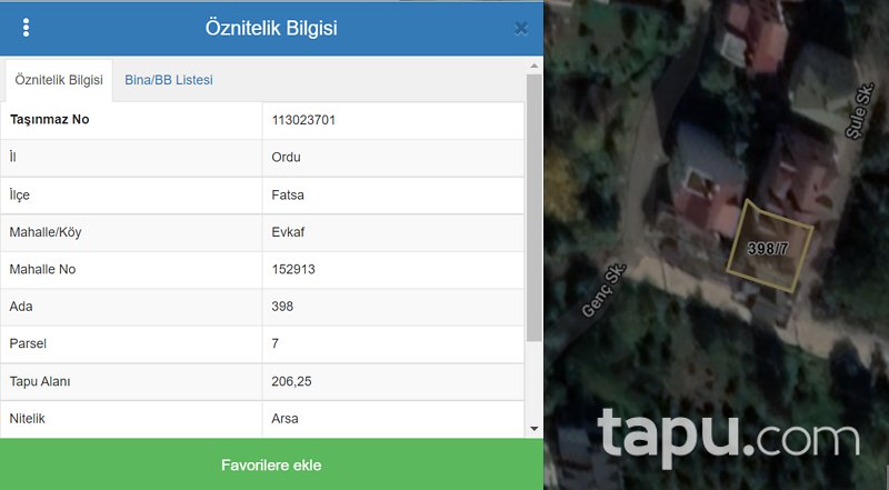 Ordu Fatsa Evkaf Mahallesi'nde Yatırımlık 28m2 Dükkan