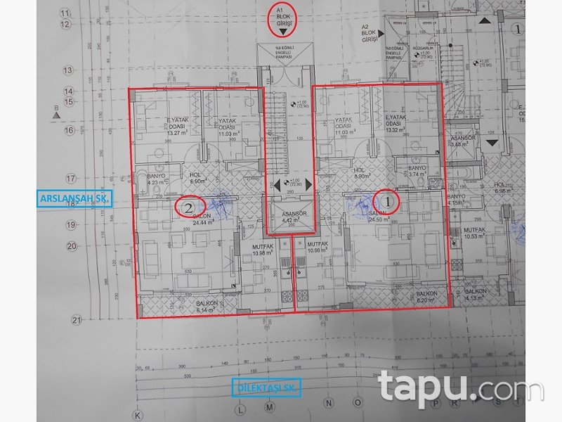 Büyükçekmece Mimaroba Ece Konakları Sitesi'nde 2+1 Daire