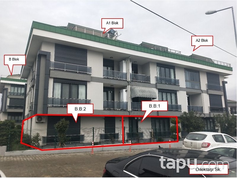 Büyükçekmece Mimaroba Ece Konakları Sitesi'nde 2+1 Daire