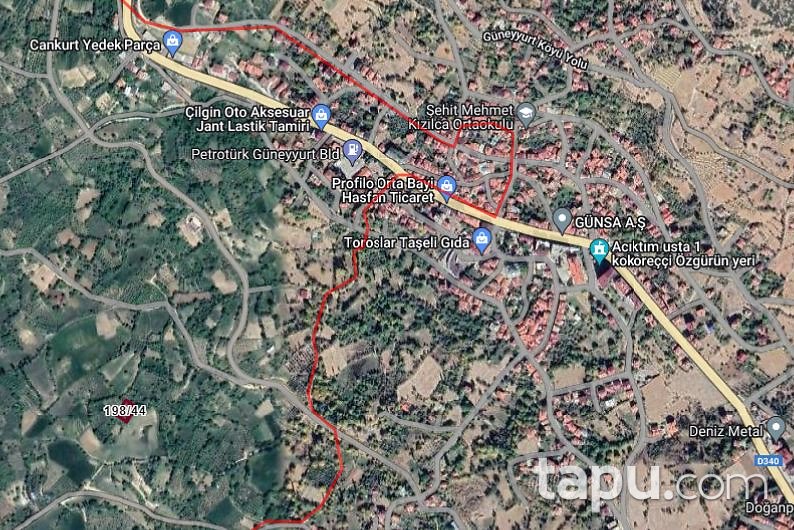 Karaman Ermenek Güneyyurt Mahallesi’nde Yatırımlık 799 m2 Tarla