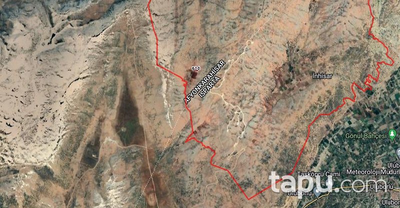 Isparta Uluborlu Yatırımlık 7.100 m2 Yatırımlık Tarla