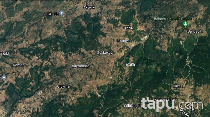 Bursa İnegöl 795,80 m2 Yatırımlık Tarla