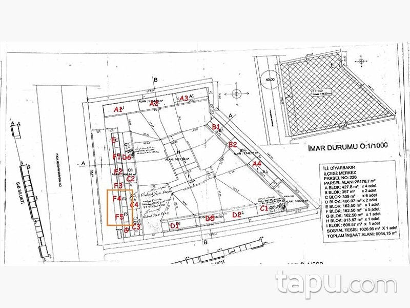 Diyarbakır Bağlar Özdemir Mahallesi Buğday Pazarı'nda 40 m2 Dükkan
