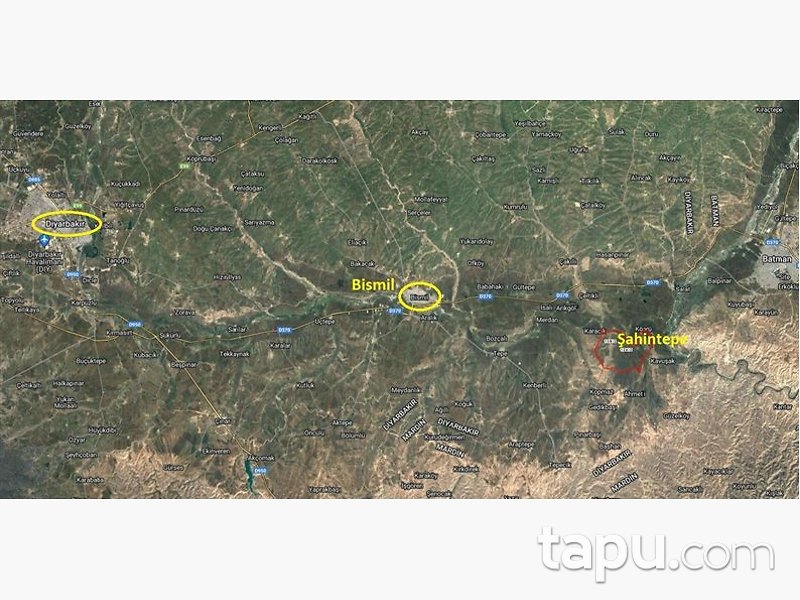 Diyarbakır Bismil Şahintepe Mahallesi'nde 11 Dönüm Tarla