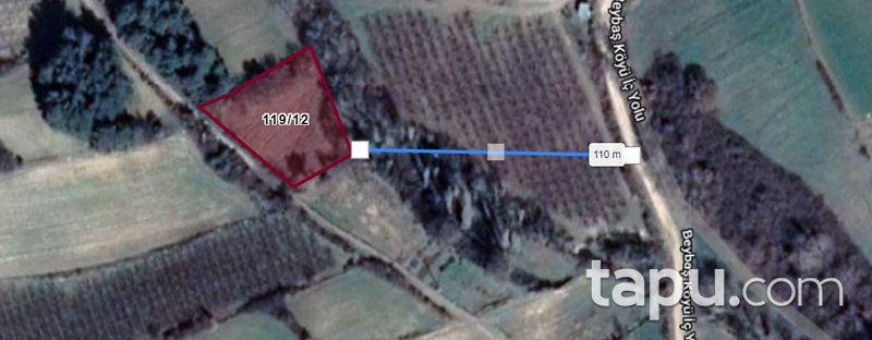 Çanakkale Lapseki Beybaş Köyü'nde 1.784 m2 Bahçe