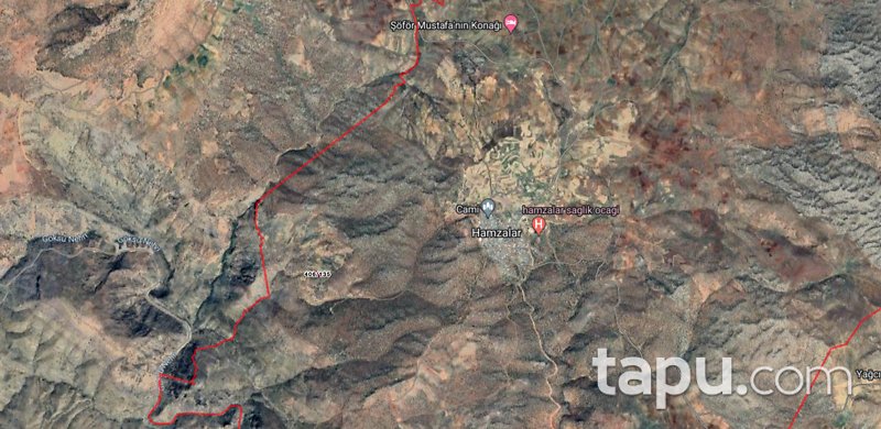 Konya Bozkır Hamzalar Mahallesi'nde Yatırımlık 898 m2 Bağ