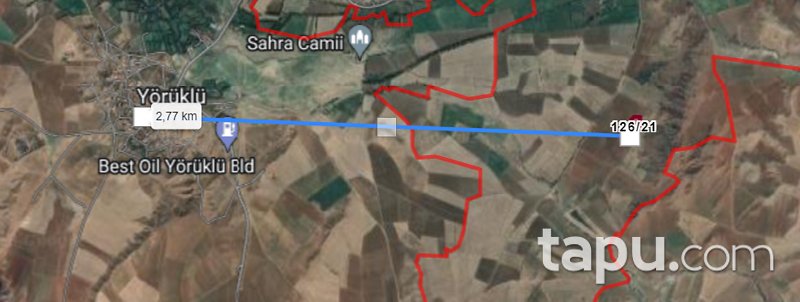 Çorum Sungurlu Güloluk Alkaya Mevkiinde 4.746 m2 Tarla