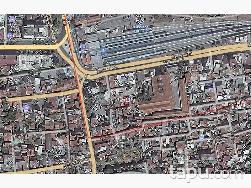 İzmir Konak Çorakkapı Mahallesi'nde 105 m2 Arsa