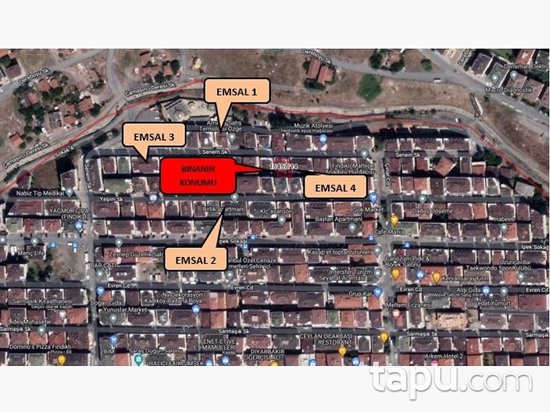 Maltepe Fındıklı Mahallesi'nde Merkezi Konumlu Daire