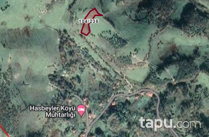 Zonguldak Ereğli Hasbeyler Mevkiinde 2.737 m2 Tarla