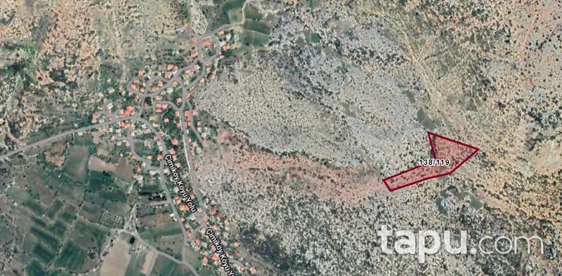 Antalya Akseki Çimi'de 16.563 m2 Tarla
