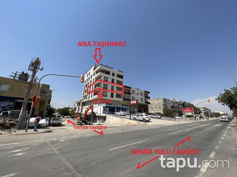 Şanlıurfa Viranşehir Cumhuriyet Mahallesi'nde 3+1 Daire