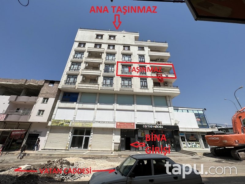 Şanlıurfa Viranşehir Cumhuriyet Mahallesi'nde 3+1 Daire