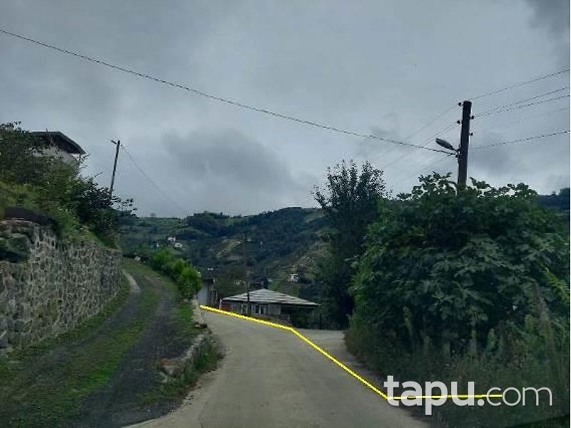Trabzon Akçaabat Gümüşlü Mahallesi'nde Tarla Ve Kargir Ev Ve Samanlık