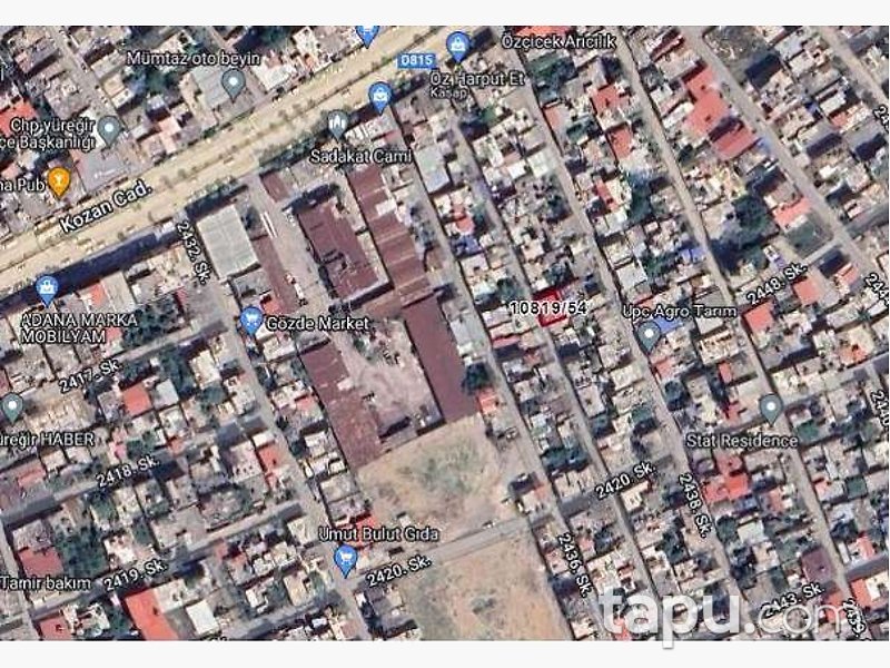 Adana Yüreğir Sarıçam Mahallesi'nde 2 Katlı Bina