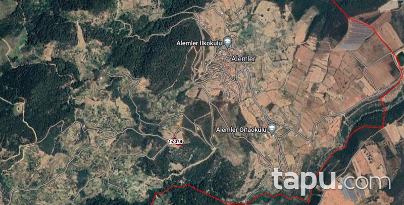Aydın Karacasu'da 2052 m2 Yatırımlık Tarla