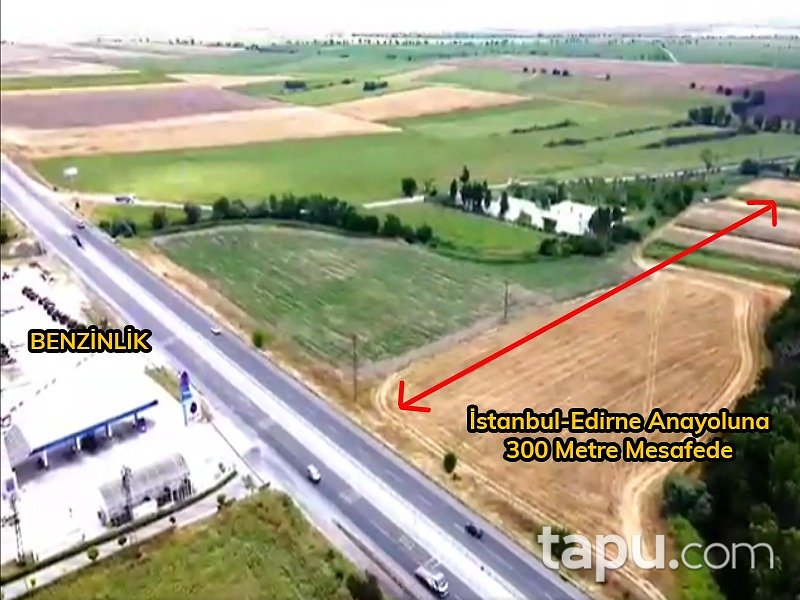 Kırklareli Lüleburgaz Sarıcaali 6540 m2 Tarla