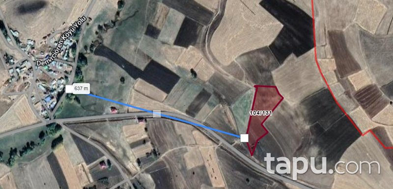Kayseri Pınarbaşı Demirciören Mevkiinde 14 Dönüm Tarla