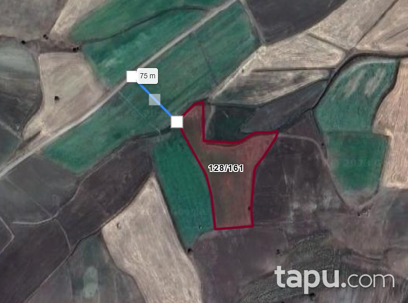 Sivas Yıldızeli Güneykaya Mahallesi'nde 7.498 m2 Tarla