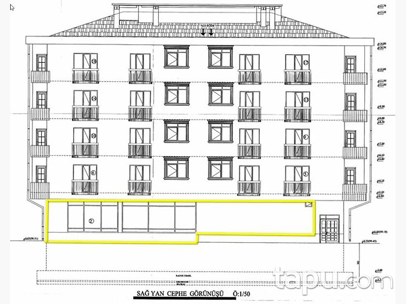 Esenyurt Akevler Mahallesi'nde 141 m2 Depolu Dükkan