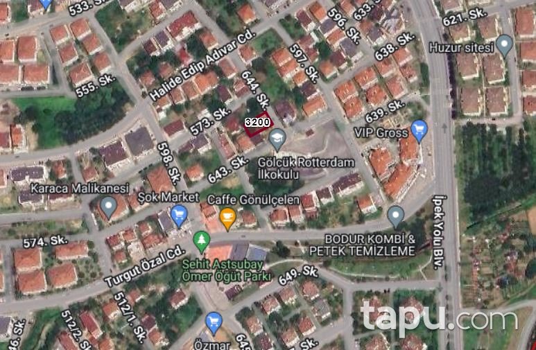 Kocaeli Gölcük Saraylı Mahallesi'nde Hisseli 175 m2 Arsa