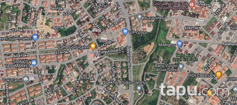Kocaeli Gölcük Saraylı Mahallesi'nde Hisseli 145 m2 Arsa