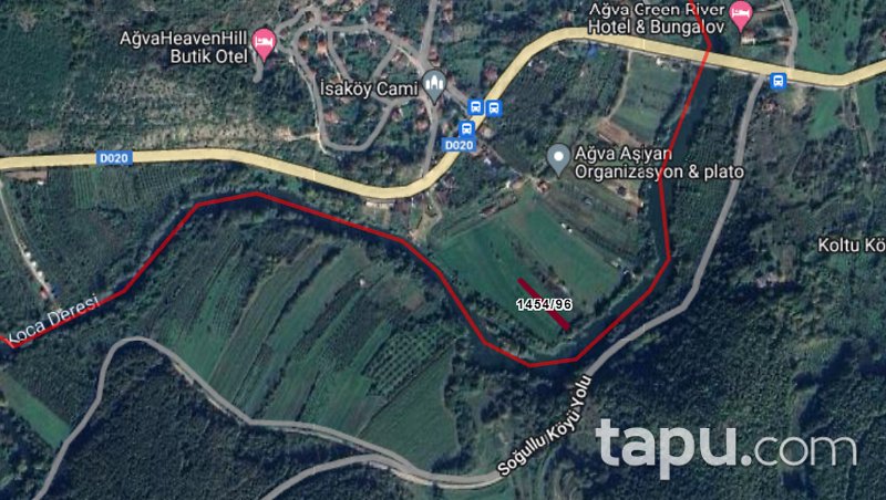 Şile İsaköy Mevkiinde Manzaralı 400 m² Tarla
