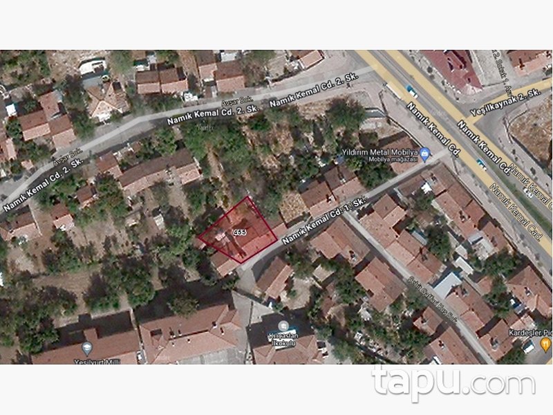 Malatya Yeşilyurt Merkez Fatih Mahallesi'nde Hisseli Konut İmarlı Arsa