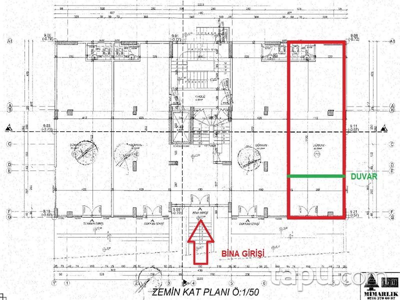 Kartal Cevizli Mahallesi'nde Adalet Sarayı'na Yakın 56 m2 Dükkan