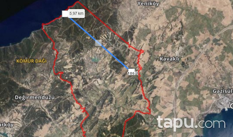 Çanakkale Gelibolu Fındıklı Mevkiinde 7 Dönüm Tarla