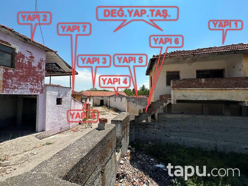 Tokat Turhal Borsa Mahallesi'nde Hisseli Kargir Ev Samalık Ve Arsası