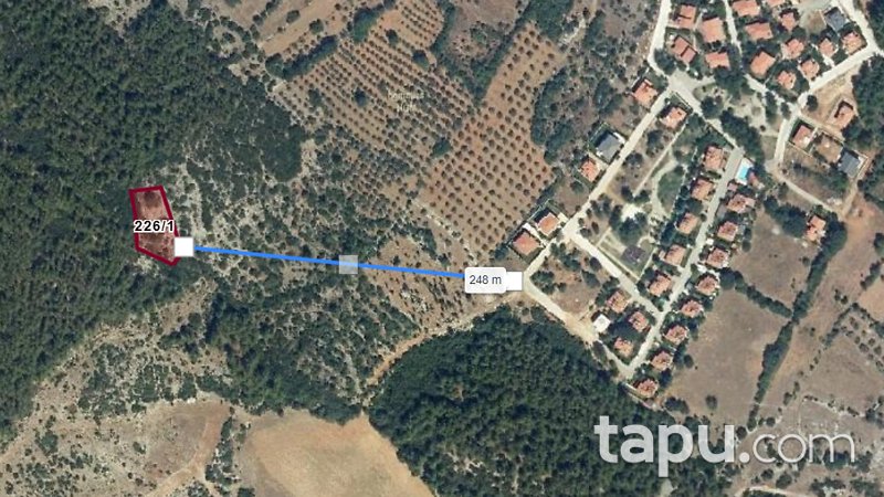 Muğla Menteşe Gülağzı'nda 1.448 m2 Tarla
