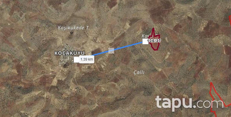 Mardin Ömerli Kocakuyu Mevkiinde 48 Dönüm Tarla