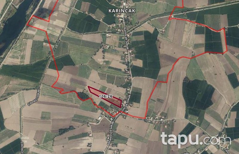 Samsun Bafra'da Hisseli 6.670 m2 Tarla