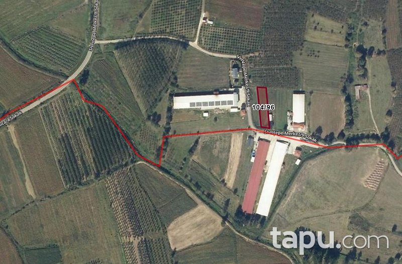 Sakarya Hendek Sivritepe'de Hisseli 220 m2 Tarla (AS-02813)