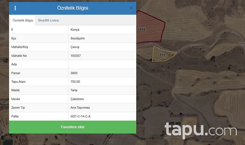 Konya Seydişehir Çavuş'ta Hisseli 5 Adet Tarla (AS-02997)