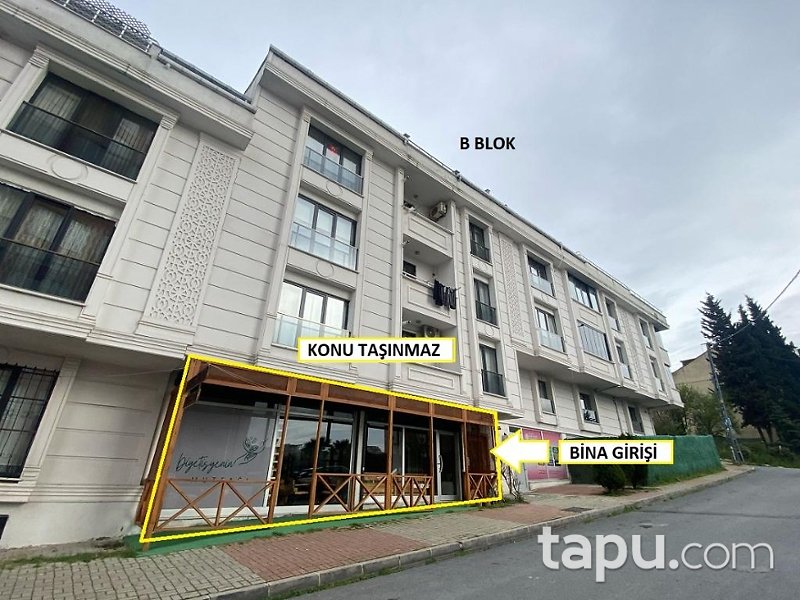 Küçükçekmece Halkalı'da 66 m2 Dükkan