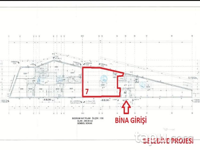 Küçükçekmece Halkalı'da 66 m2 Dükkan