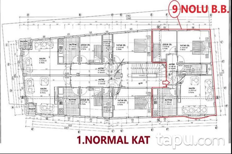 Kağıthane Şirintepe 2+1 Daire
