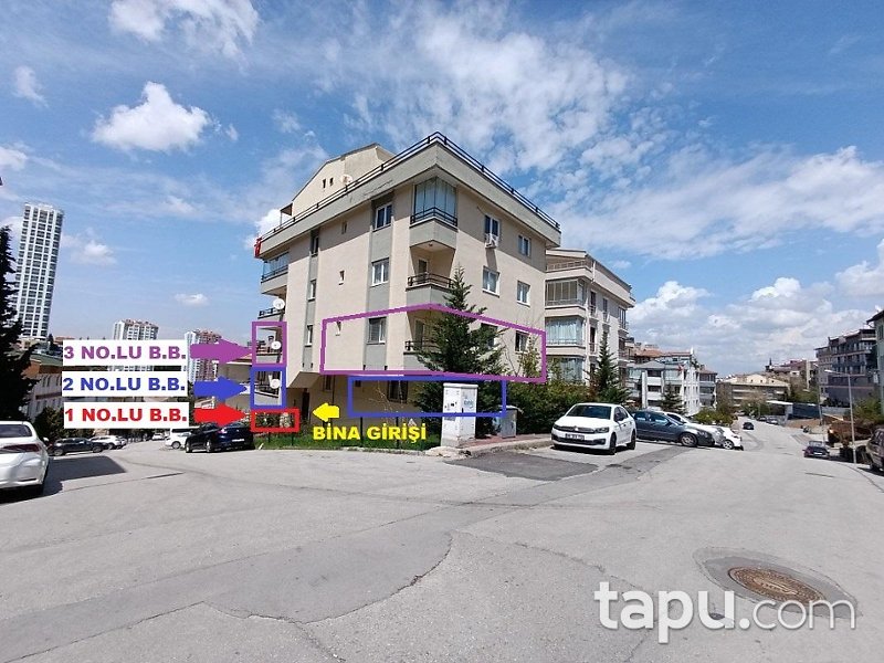 Çankaya Kırkkonaklar'da 165 m² 3+1 Daire ( BS-01813)
