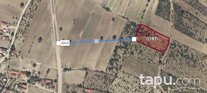Manisa Demirci Alaağaç'ta 5.648 m² Bademlik