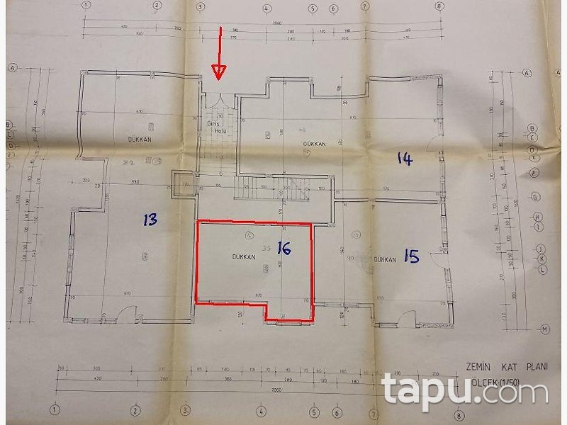 Kocaeli Gölcük Kavaklı Mahallesi'nde 36 m2 Dükkan