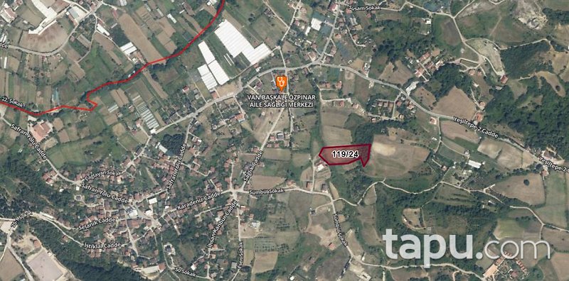 Yalova Merkez Safran Mahallesi'nde Hisseli 1002 m2 Tarla (AS-00889)
