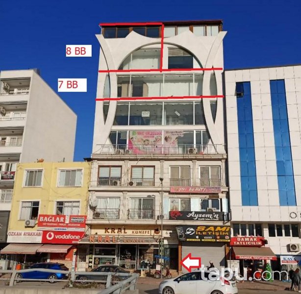 İskenderun Prof. Muammer Aksoy Caddesi'nde 117 m² İş Yeri (1798)
