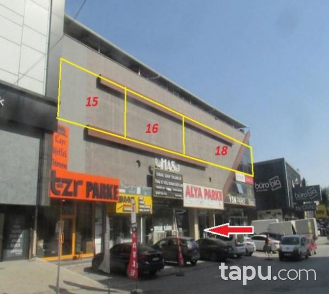 Altındağ Siteler Sırma Caddesi'nde 6 Adet İş Yeri