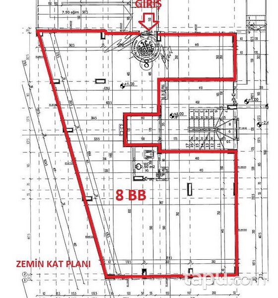 Kırıkkale Merkez Sakarya Caddesi'nde 130 m² İş Yeri